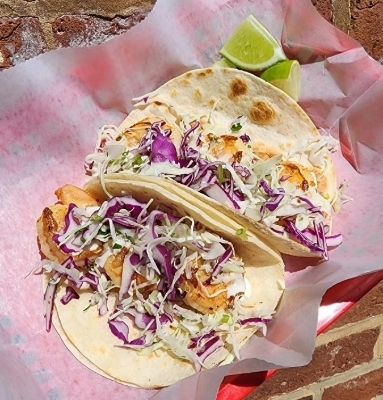 Ortega's Taco Shop signature dishes Baja Fish Taco
Carne Asada
Machaca Burrito